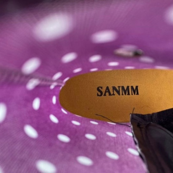 Sanming Mei size 38 (7) Womens Wedge Rain Boots - Picture 4 of 12